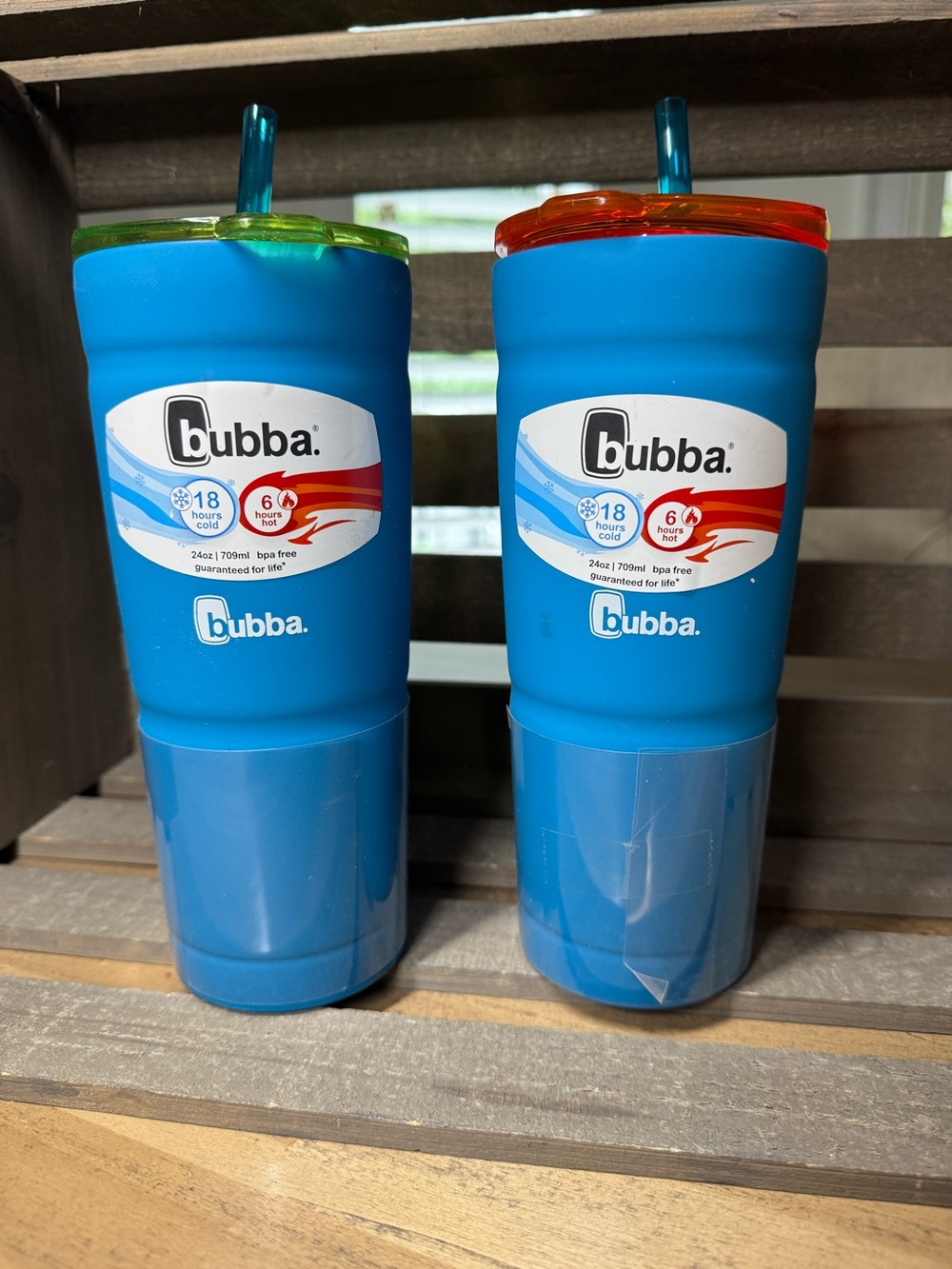 Bubba Blue Insulated Tumbler with Straw - Two Pack 24 oz. *new with tag